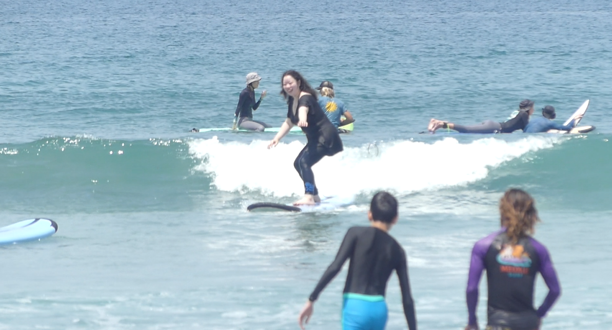 Intermediate surfer 3
